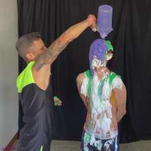 RevSlymsford: Chris's WAM Date Ballgag Pies, Slime +++ Fun With Sebastian