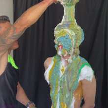 RevSlymsford: Chris's WAM Date Ballgag Pies, Slime +++ Fun With Sebastian