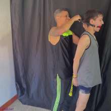 RevSlymsford: Chris's WAM Date Ballgag Pies, Slime +++ Fun With Sebastian