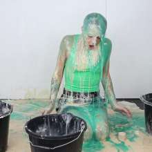 Jeremy Custard: Disgusting Head Dunking with April