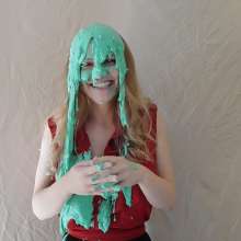 Slimed Models: Eliza's First Green Sliming