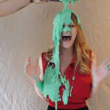 Slimed Models: Eliza's First Green Sliming