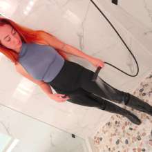 WetlookFashion: Emma Takes a Shower and a Bath Wearing a Casual Outfit