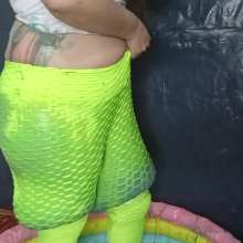 Hikari-Studio-Wam: Filling Miriam's Fluorescent Leggings