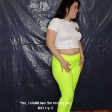 Hikari-Studio-Wam: Filling Miriam's Fluorescent Leggings
