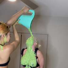 Slimed Models: Four Babe Slime Party, Includes 5 Videos!