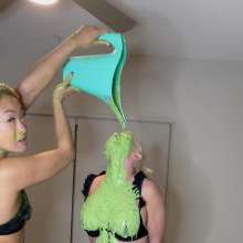 Slimed Models: Four Babe Slime Party, Includes 5 Videos!