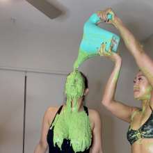 Slimed Models: Four Babe Slime Party, Includes 5 Videos!