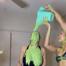 Slimed Models: Four Babe Slime Party, Includes 5 Videos!