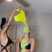 Slimed Models: Four Babe Slime Party, Includes 5 Videos!