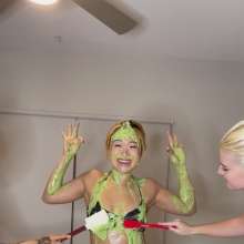 Slimed Models: Four Babe Slime Party, Includes 5 Videos!