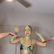 Slimed Models: Four Babe Slime Party, Includes 5 Videos!