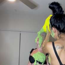 Slimed Models: Four Babe Slime Party, Includes 5 Videos!