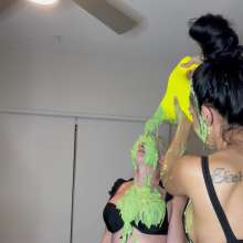Slimed Models: Four Babe Slime Party, Includes 5 Videos!