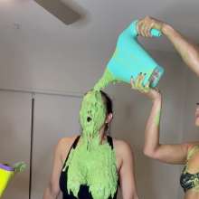 Slimed Models: Four Babe Slime Party, Includes 5 Videos!