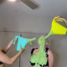 Slimed Models: Four Babe Slime Party, Includes 5 Videos!