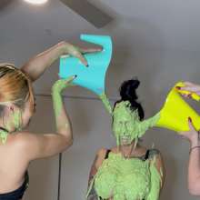Slimed Models: Four Babe Slime Party, Includes 5 Videos!