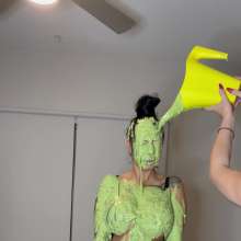 Slimed Models: Four Babe Slime Party, Includes 5 Videos!