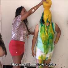 RevSlymsford: Gaby's Messy Revenge On Maxine (Helped by Messy Ma + Ana)
