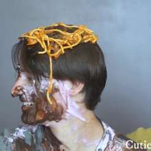 Cutiepied-production: Gautier and Justin : Food Fight