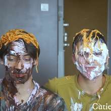 Cutiepied-production: Gautier and Justin : Food Fight