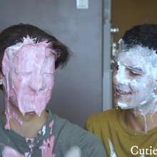 Cutiepied-production: Gautier and Justin : Food Fight