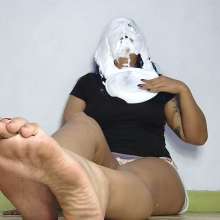 Gunge_baddy: Getting Hot on Shaving Cream Letting Have My Soles