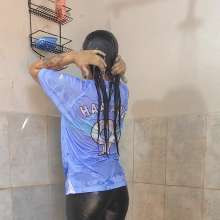 Ready2Wam Studio: Karla Showering after Destroying Katty Favorite Soccer Shirt