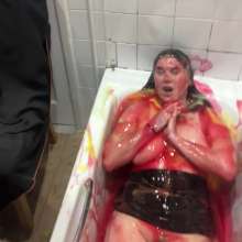 Luscious Laura: Luscious Laura's First Epic Gunging Scene Available Now!