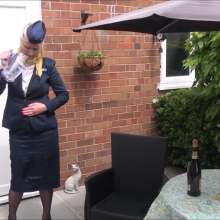 custardcouple: Messy Pilot and Air Hostess