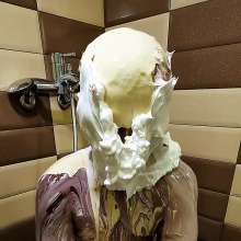 PieATK999: Montie: Head Shaving and Messy Humiliation