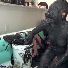 Messy Temptress: Muddy and Cuddly Foreplay in Marsh Muck (Co-Ed Messy Sex)