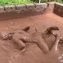 Messygirl: Muddy Schoolgirl Celeste