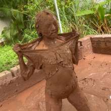 Messygirl: Muddy Schoolgirl Celeste