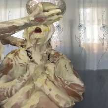 Darkabyss445: Naked Custard Goo Pies Glory
