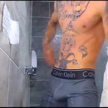 WETColours: Nico Super Wet in White Shirt and Jeans