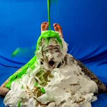The Man and The Wife: New Download- "Quickie #21: Stephanie Bunny Pose Pied and Slimed"