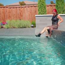 WetlookFashion: Reading and Fully-Clothed Swimming with Scarlett