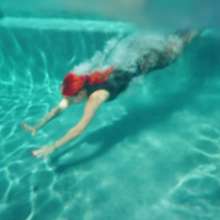 WetlookFashion: Reading and Fully-Clothed Swimming with Scarlett