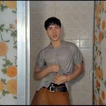 WETColours: Ryan in Shower Clothed with Final Striptease