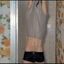 WETColours: Ryan in Shower Clothed with Final Striptease