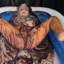 RevSlymsford: Saoirse Hgd Wanks To Climax In Disgusting Savoury Slops