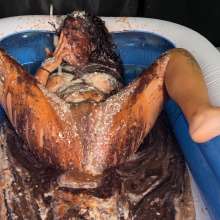 RevSlymsford: Saoirse Hgd Wanks To Climax In Disgusting Savoury Slops