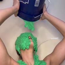 Slimed Models: Scarlett Gets Slimed for Losing a Super Bowl Bet