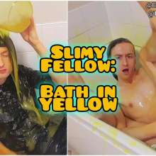 EmoGuyGunge: Slimy Fellow: Bath Play in Yellow