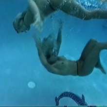 wamtec: Twins Pantyhose Swim