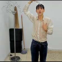 WETColours: Wet Show of Ryan Still in White Shirt and Jeans