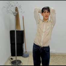 WETColours: Wet Show of Ryan Still in White Shirt and Jeans