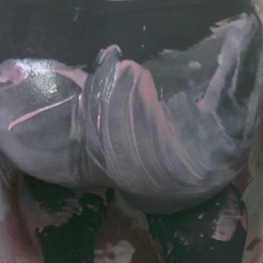 CandyCustard: Candy's messy trainers and leggings in the tub