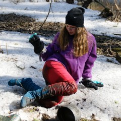 Adventureinwellies: Muddy Darina in her hip waders